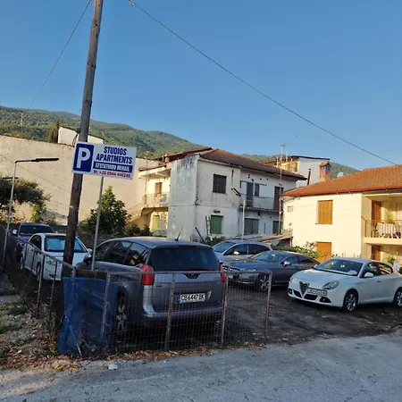 Efstathiou Mihail Studios And Apartments Stómion Exteriér fotografie
